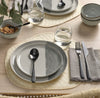 KRUSTISTEL IKEA Plate, Patterned/Grey- 25 cm