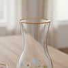 Wildflower 5-Piece Carafe Set 1L - Clear