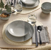KRUSTISTEL IKEA Deep Plate, Patterned/Grey- 19 cm
