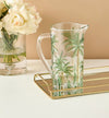 Lifestyle Palm Tree Embossed Pitcher