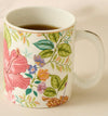 Summer Hot Flower Printed Ceramic Mug