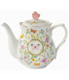 Easylife Dancing Butterflies Porcelain Teapot with Box - 900ml