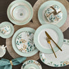 Elisa 44-Piece New Bone China Dinner Set - Serves 8