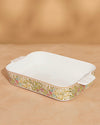 Redtag - Multicolour Floral Baking Dish