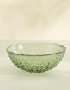 Redtag - Green Textured Glass Bowl
