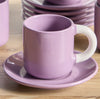 Marlo 12-Piece New Bone China Tea Set - 110 ml, Serves 6
