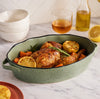 Haldor Speckled Stoneware Oval Baking Dish
41x26x8.3cm -Green