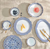 Zahri 32-Piece New Bone China Dinner Set - Serves 6