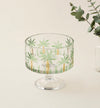 Lifestyle Palm Tree Hand-Painted Serving Bowl - 20x19cm