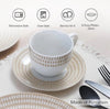 Armona 20-Pieces Dinner Set - Serves 4, Brown