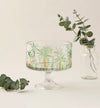 Lifestyle Palm Tree Hand-Painted Serving Bowl - 20x19cm