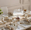 Wadi 12-Piece Porcelain Cup and Saucer Set - 200 ml, Serves 6