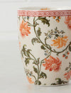 Redtag - White Floral Mug