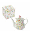 Easylife Dancing Butterflies Porcelain Teapot with Box - 900ml