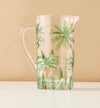 Lifestyle Palm Tree Embossed Pitcher