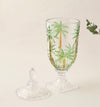 Lifestyle Palm Tree Hand-Painted Beverage Dispenser - 3.5L