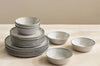 Glazia 18-Piece Porcelain Dinner Set - Serves 6