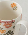 Redtag - White Floral Mug