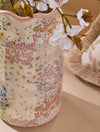 Next - Pastel Maisie Patchwork Spring Floral Ceramic Vase
