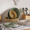 Haldor Speckled Stoneware Oval Baking Dish
41x26x8.3cm -Green