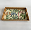 Botanical Mango Wood Serving Tray