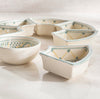 Shams Stoneware 7-Piece Chip and Dip Set