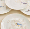 Courtyard 4-Piece New Bone China Serving Plate Set - 27 cm