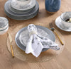 Chloe 18-Piece Porcelain Dinner Set - Serves 6