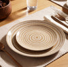 Armona 20-Pieces Dinner Set - Serves 4, Brown