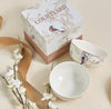 Courtyard 4-Piece New Bone China Serving Bowl Set - 12 cm
