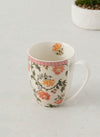 Redtag - White Floral Mug