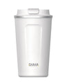Shaha Stainless Steel Coffee Carafe, 510ml Capacity, White