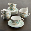 Elisa 44-Piece New Bone China Dinner Set - Serves 8