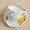 Amico Porcelain Teacup and Saucer Set - 220 ml