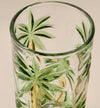 Lifestyle Palm Tree Embossed Highball Glass