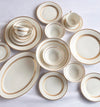 Palampore 32-Piece New Bone China Dinner Set - Serves 6
