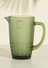 Redtag - Green Textured Glass Jug