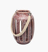 Nomad Raha Ceramic Hurricane Lantern - 23 cm