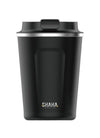 Shaha Stainless Steel Coffee Carafe, 380ml Capacity, Black
