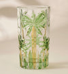 Lifestyle Palm Tree Embossed Highball Glass
