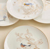 Courtyard 4-Piece New Bone China Appetiser Plate Set - 19 cm