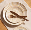 Armona 20-Pieces Dinner Set - Serves 4, Brown