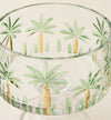 Lifestyle Palm Tree Hand-Painted Serving Bowl - 20x19cm