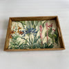 Botanical Mango Wood Serving Tray