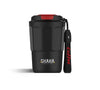 Shaha Stainless Steel Coffee Flask, 380ml, Black