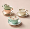 Garden Boho 8-Piece Porcelain Espresso Set - 90ml, Serves 4