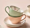 Garden Boho 8-Piece Porcelain Espresso Set - 90ml, Serves 4
