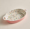 Garden Boho Porcelain Baking Dish - 36 cm