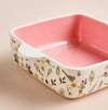 Garden Boho Porcelain Baking Dish - 17 cm