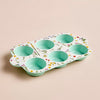 Garden Boho Porcelain Muffin Tray - 35cm